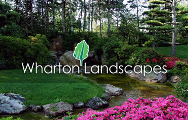 Wharton Landscapes Logo Banner
